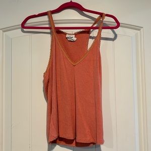 Pink tank top